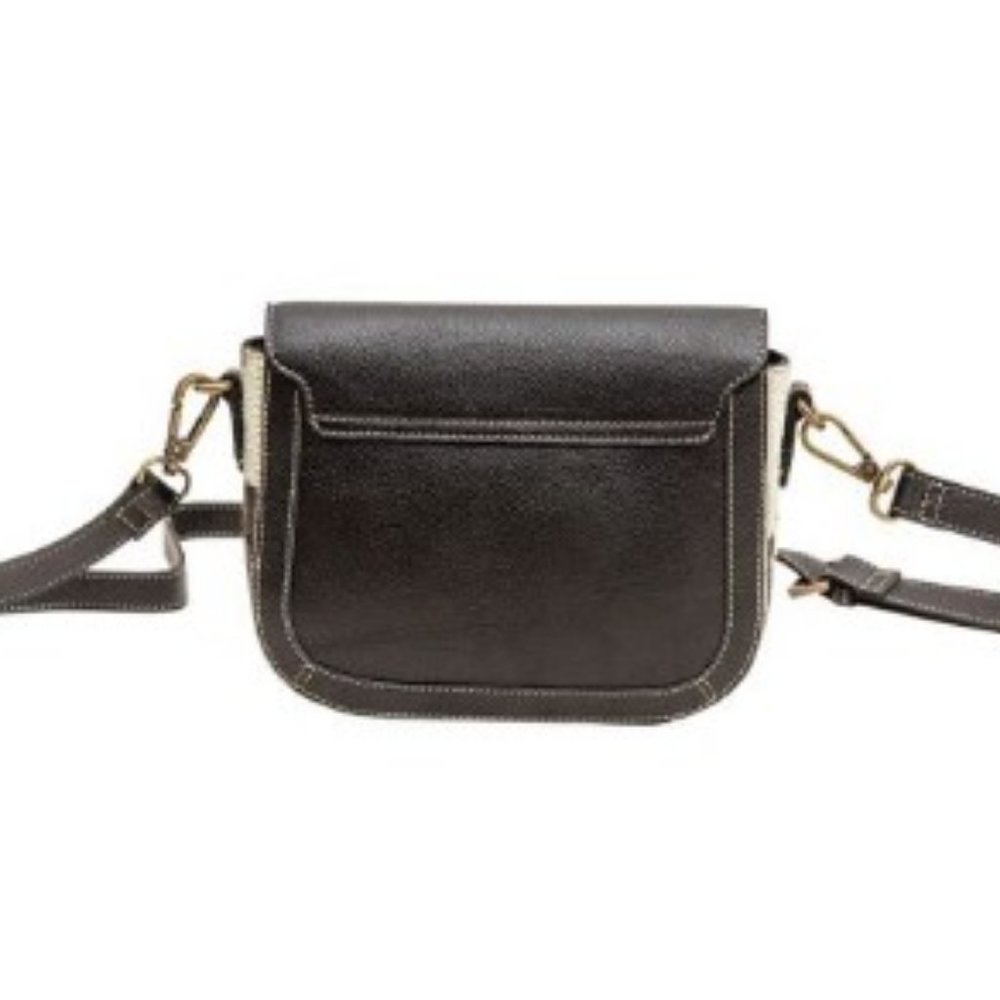 Myra Bag Hand Tooled Leather Hair-on, NWT